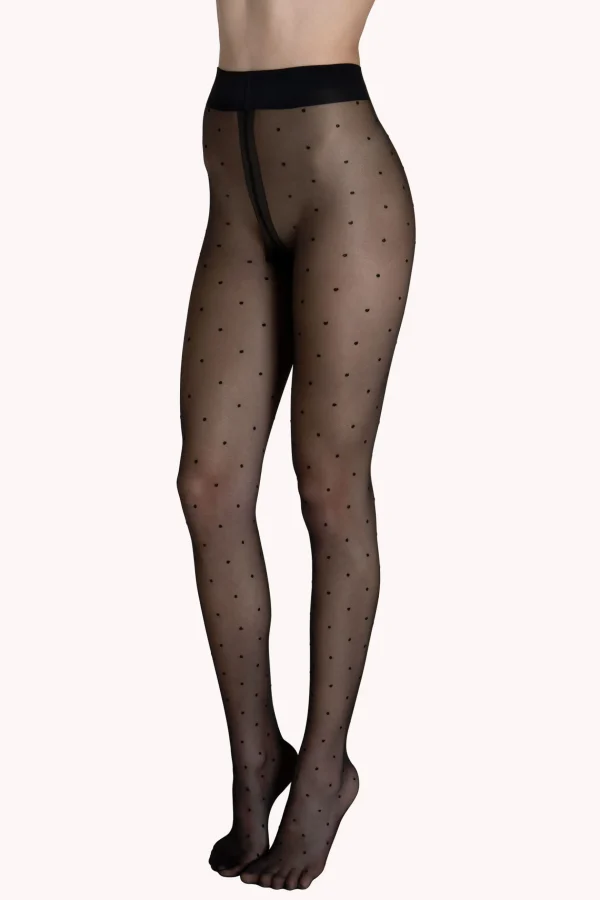 Modische Strumpfhose Fashion Dots 20