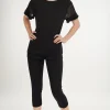 Pyjama Set mit Leggings »Smooth«