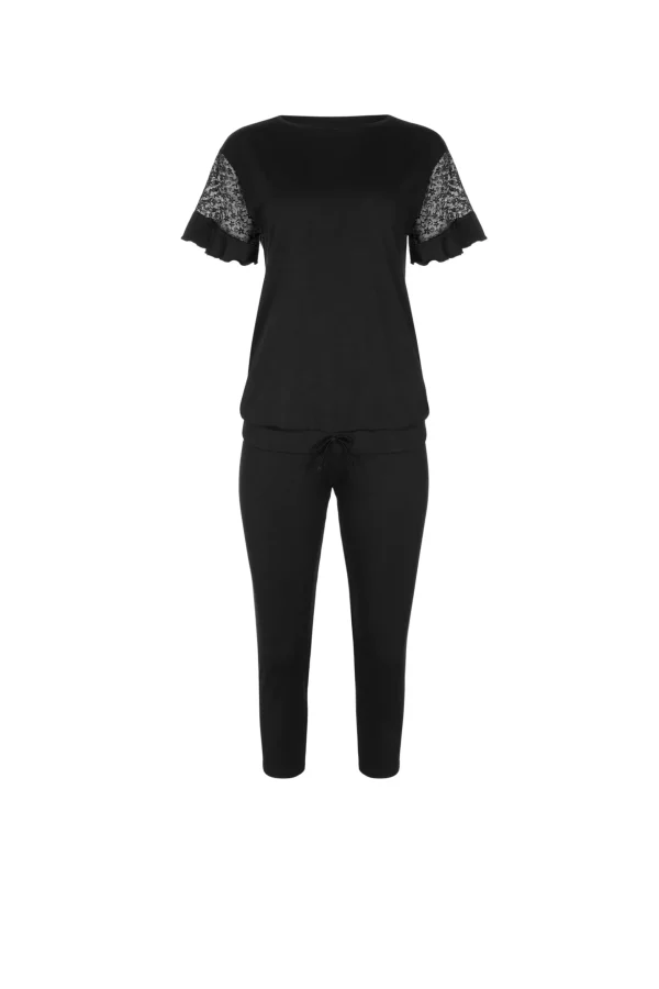 Pyjama Set mit Leggings »Smooth«